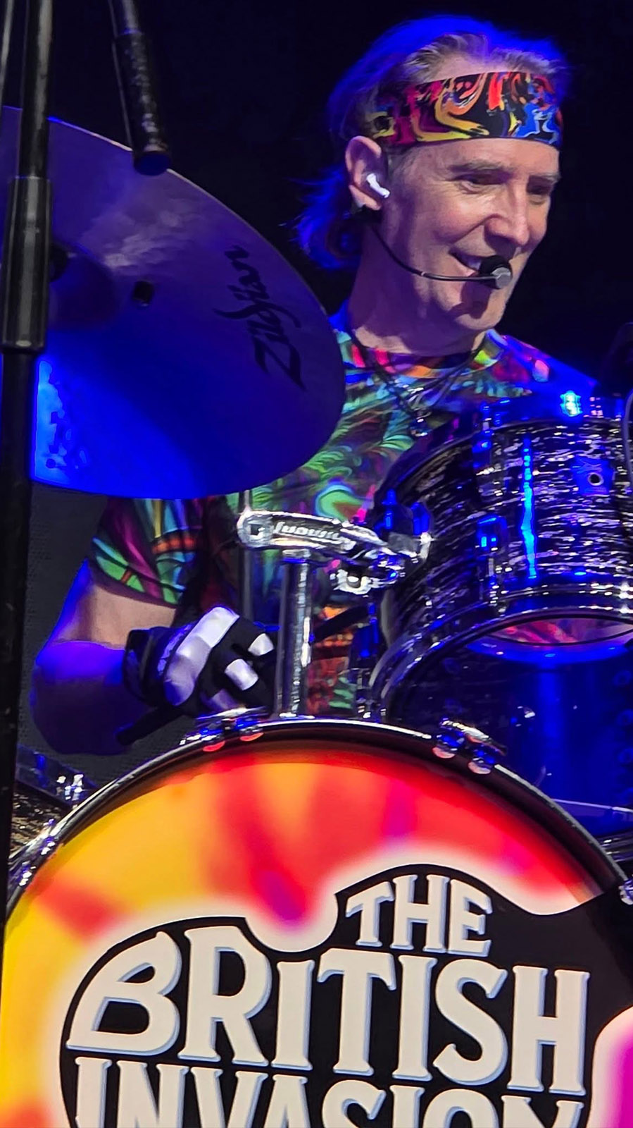 David Hall, drums and vocals