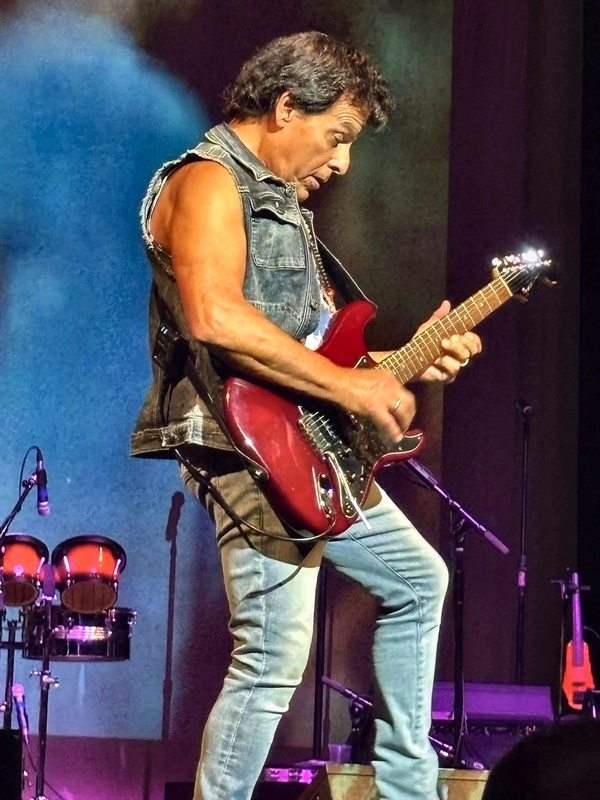 The British Invasion Years, Joe LaFragola in profile under blue and purple light