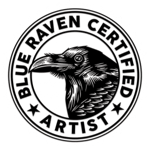 Blue Raven Entertainment certified artist seal